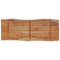 vidaXL Table Top 80x40x2.5 cm Rectangular Solid Wood Acacia Live Edge