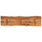 vidaXL Table Top 140x40x2.5 cm Rectangular Solid Wood Acacia Live Edge