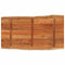 vidaXL Table Top 110x60x2.5 cm Rectangular Solid Wood Acacia Live Edge