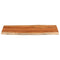 vidaXL Table Top 140x60x2.5 cm Rectangular Solid Wood Acacia Live Edge