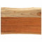 vidaXL Table Top 50x40x3.8 cm Rectangular Solid Wood Acacia Live Edge