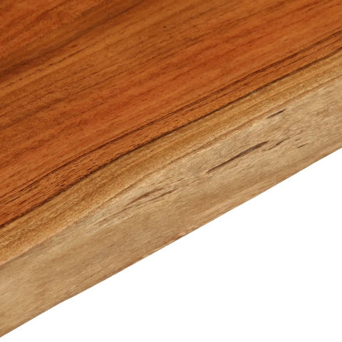 vidaXL Table Top 50x40x3.8 cm Rectangular Solid Wood Acacia Live Edge