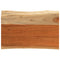 vidaXL Table Top 70x40x3.8 cm Rectangular Solid Wood Acacia Live Edge