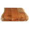vidaXL Table Top 100x40x3.8 cm Rectangular Solid Wood Acacia Live Edge