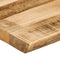 vidaXL Table Top Live Edge 100x40x2.5 cm Solid Wood Rough Mango