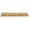 vidaXL Table Top Live Edge 120x40x2.5 cm Solid Wood Rough Mango