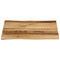 vidaXL Table Top Live Edge 80x80x2.5 cm Solid Wood Rough Mango