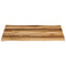 vidaXL Table Top Live Edge 100x80x2.5 cm Solid Wood Rough Mango