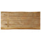 vidaXL Table Top Live Edge 80x40x3.8 cm Solid Wood Rough Mango