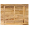 vidaXL Table Top Live Edge 90x60x3.8 cm Solid Wood Rough Mango