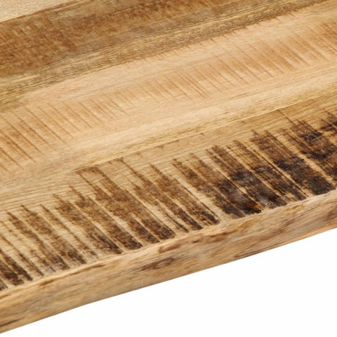 vidaXL Table Top Live Edge 90x60x3.8 cm Solid Wood Rough Mango