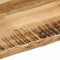 vidaXL Table Top Live Edge 90x60x3.8 cm Solid Wood Rough Mango