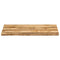 vidaXL Table Top Live Edge 100x60x3.8 cm Solid Wood Rough Mango