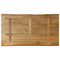 vidaXL Table Top Live Edge 100x60x3.8 cm Solid Wood Rough Mango