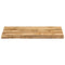 vidaXL Table Top Live Edge 110x60x3.8 cm Solid Wood Rough Mango