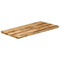 vidaXL Table Top Live Edge 120x60x3.8 cm Solid Wood Rough Mango