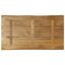 vidaXL Table Top Live Edge 120x60x3.8 cm Solid Wood Rough Mango
