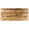 vidaXL Table Top Live Edge 140x60x3.8 cm Solid Wood Rough Mango