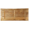 vidaXL Table Top Live Edge 140x60x3.8 cm Solid Wood Rough Mango