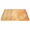 vidaXL Table Top 40x40x2.5 cm Live Edge Solid Wood Mango