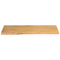vidaXL Table Top 80x40x2.5 cm Live Edge Solid Wood Mango