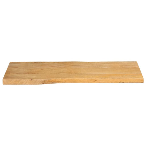 vidaXL Table Top 100x40x2.5 cm Live Edge Solid Wood Mango