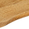 vidaXL Table Top 120x40x2.5 cm Live Edge Solid Wood Mango