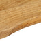 vidaXL Table Top 160x40x2.5 cm Live Edge Solid Wood Mango