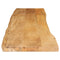 vidaXL Table Top 180x40x2.5 cm Live Edge Solid Wood Mango