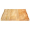 vidaXL Table Top 60x60x2.5 cm Live Edge Solid Wood Mango