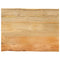 vidaXL Table Top 80x60x2.5 cm Live Edge Solid Wood Mango