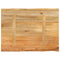 vidaXL Table Top 80x60x2.5 cm Live Edge Solid Wood Mango