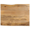 vidaXL Table Top 100x80x2.5 cm Live Edge Solid Wood Mango