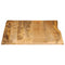vidaXL Table Top 100x80x2.5 cm Live Edge Solid Wood Mango