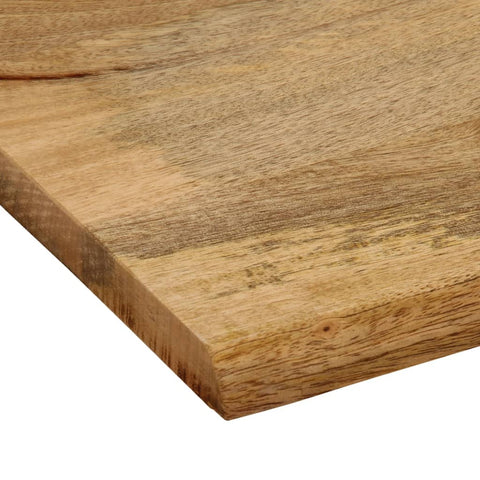 vidaXL Table Top 100x80x2.5 cm Live Edge Solid Wood Mango