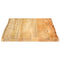 vidaXL Table Top 40x40x3.8 cm Live Edge Solid Wood Mango