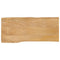 vidaXL Table Top 80x40x3.8 cm Live Edge Solid Wood Mango