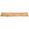 vidaXL Table Top 140x60x3.8 cm Live Edge Solid Wood Mango
