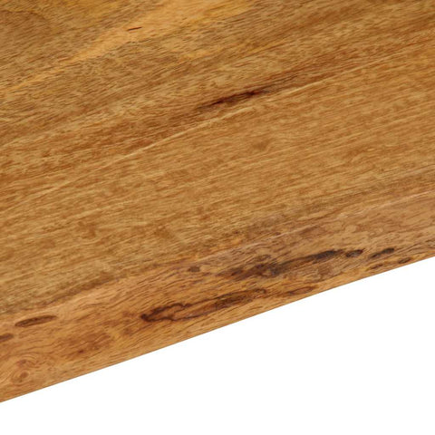 vidaXL Table Top 40x40x2.5 cm Live Edge Solid Wood Mango