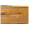 vidaXL Table Top 50x40x2.5 cm Live Edge Solid Wood Mango