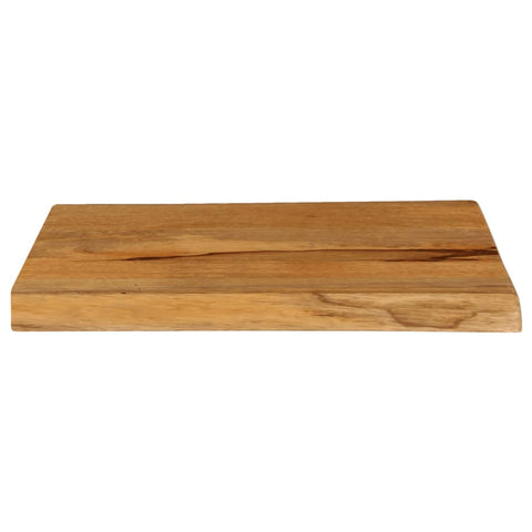vidaXL Table Top 50x40x2.5 cm Live Edge Solid Wood Mango