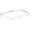 vidaXL Table Top 50x40x2.5 cm Live Edge Solid Wood Mango