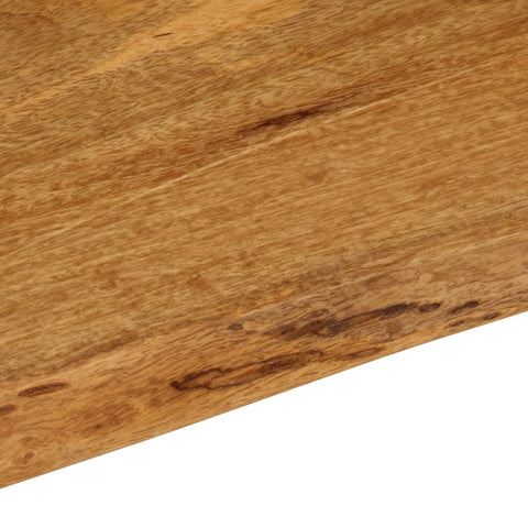 vidaXL Table Top 70x40x2.5 cm Live Edge Solid Wood Mango