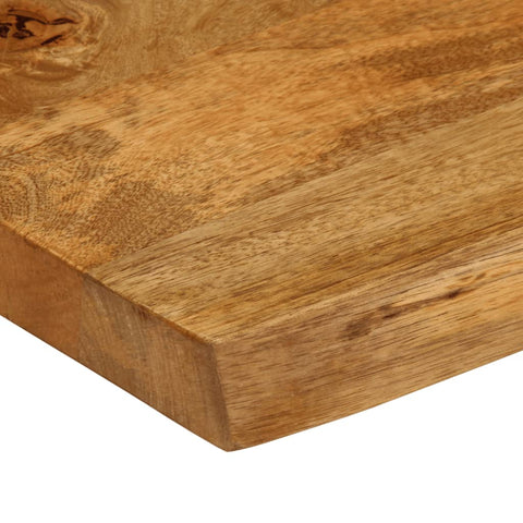 vidaXL Table Top 100x40x2.5 cm Live Edge Solid Wood Mango