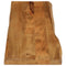 vidaXL Table Top 180x40x2.5 cm Live Edge Solid Wood Mango