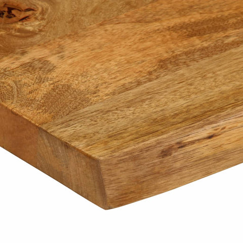 vidaXL Table Top 180x40x2.5 cm Live Edge Solid Wood Mango