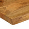 vidaXL Table Top 180x40x2.5 cm Live Edge Solid Wood Mango