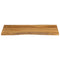 vidaXL Table Top 100x60x2.5 cm Live Edge Solid Wood Mango