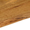 vidaXL Table Top 100x60x2.5 cm Live Edge Solid Wood Mango