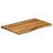 vidaXL Table Top 90x60x3.8 cm Live Edge Solid Wood Mango